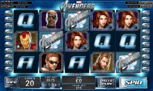 Giới thiệu game slot Avengers nohu